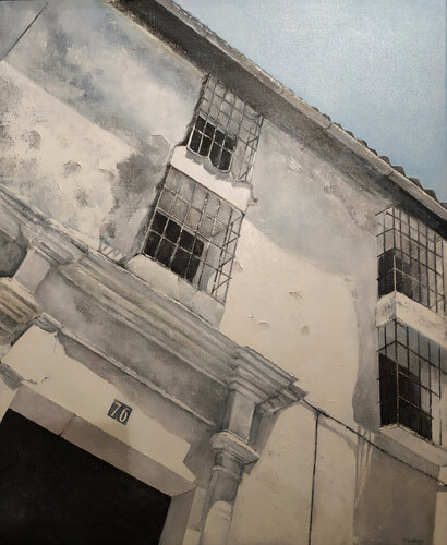 Fachada andaluza di Tomás Castaño, Pittura in vendita su Singulart