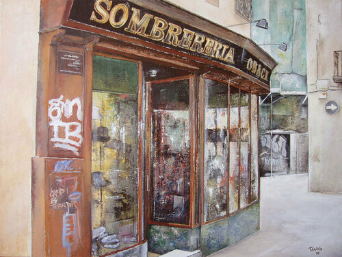 Sombrerería Obach-Barcelona Tomás Castaño