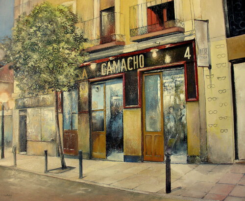 Casa Camacho- Madrid von Tomás Castaño, Malerei kaufen auf Singulart