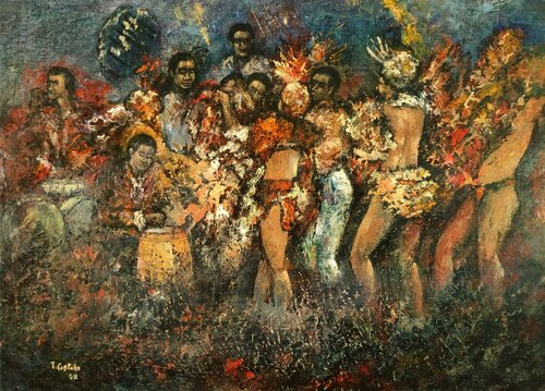 Tropicana- Habana by Tomás Castaño, Painting for Sale on Singulart