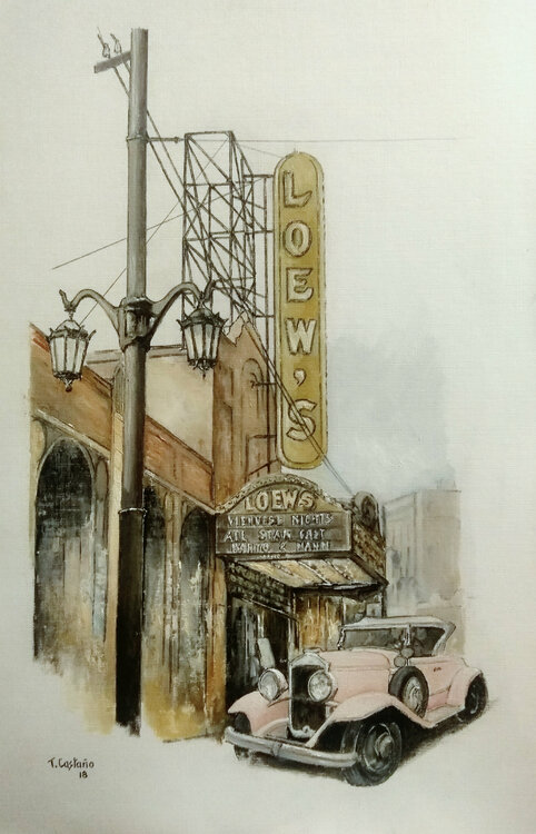 Elcar pink- New York 1930 Tomás Castaño