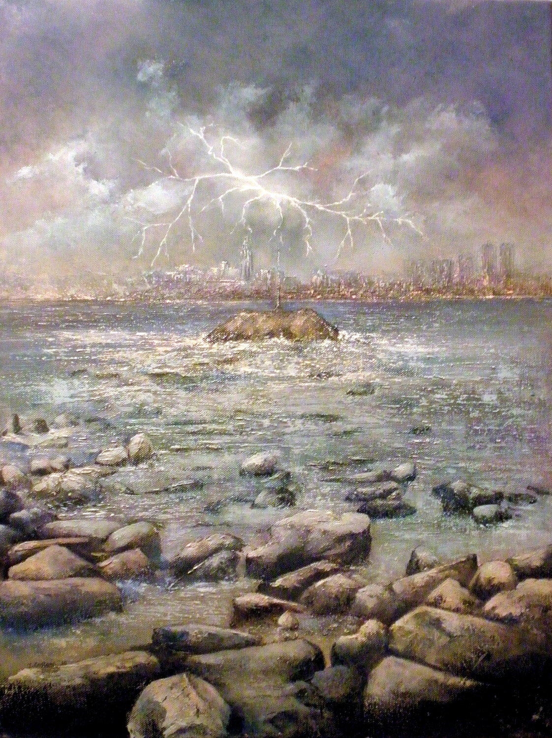 Tormenta en Benidorm Tomás Castaño