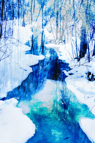 Rivière en hiver von Cristina Stefan, Fotografie kaufen auf Singulart