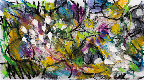 Sur les berges par Cristina Stefan, Œuvre sur papier en vente sur Singulart