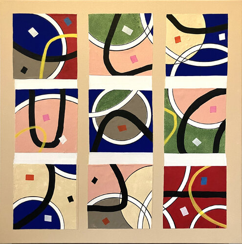 Déstructuré 5 by Anne Iris, 회화 for Sale on Singulart