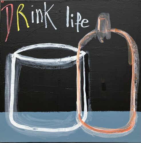 Compo bottles 9 van Anne Iris, Schilderij te koop op Singulart
