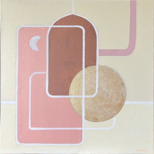 Compo bottles 15 de Anne Iris, Pintura a la venta en Singulart