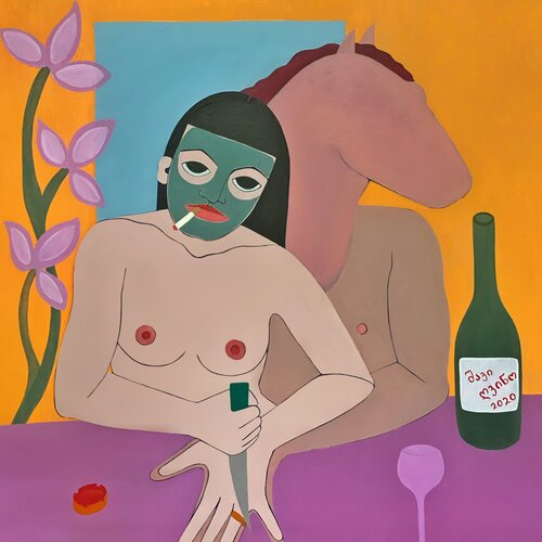 Delirium 5 di Salomeya Bauer, Pittura in vendita su Singulart