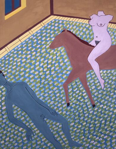 Delirium 2 di Salomeya Bauer, Pittura in vendita su Singulart