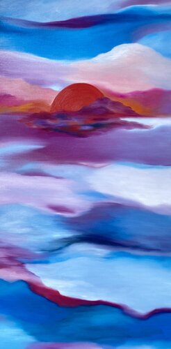 Here Comes the Sun di Salomeya Bauer, Pittura in vendita su Singulart
