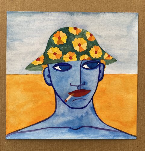 The Man van Salomeya Bauer, Werk op papier te koop op Singulart