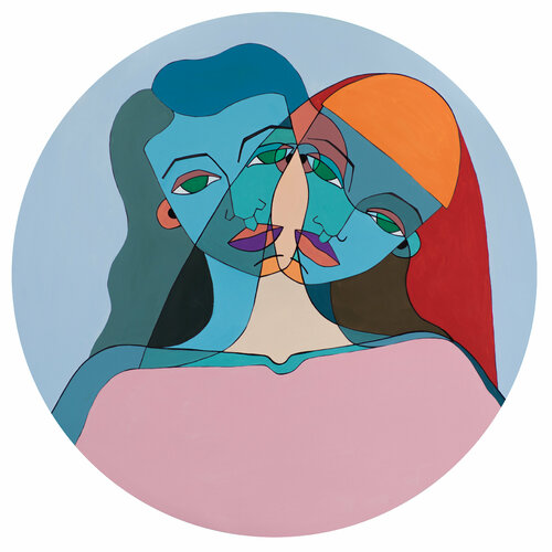 Between Us di Salomeya Bauer, Pittura in vendita su Singulart