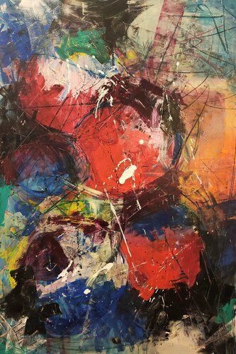 Color's life 2 - dittico by Thia Path, Painting for Sale on Singulart