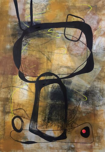 Puntorosso 1 by Thia Path, Work on Paper for Sale on Singulart