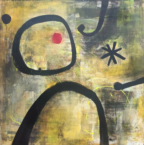 Puntorosso 4 by Thia Path, Painting for Sale on Singulart