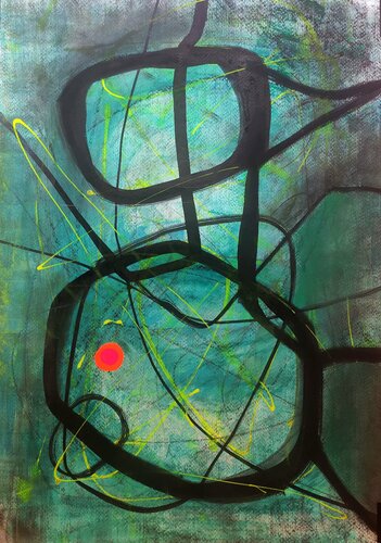 Puntorosso 6 by Thia Path, Work on Paper for Sale on Singulart