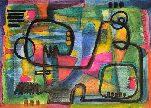 Somewhere di Thia Path, Altri media in vendita su Singulart