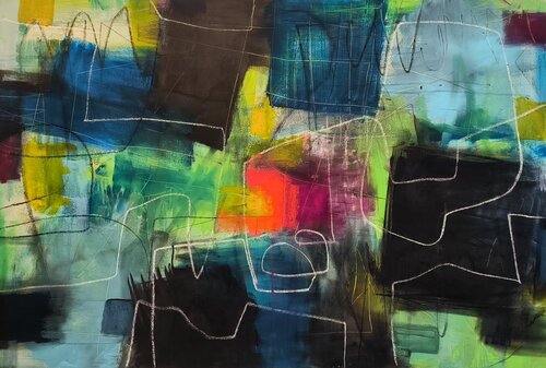 Almost springtime by Thia Path, Painting for Sale on Singulart