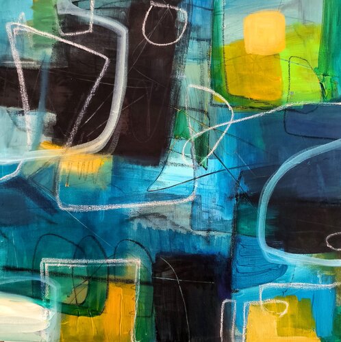 Still water by Thia Path, Painting for Sale on Singulart