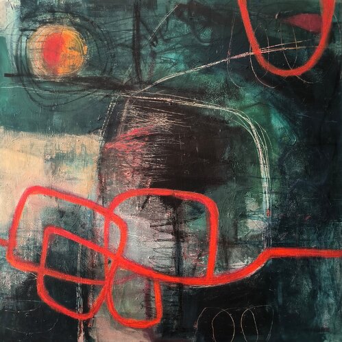 Here comes the light di Thia Path, Pittura in vendita su Singulart