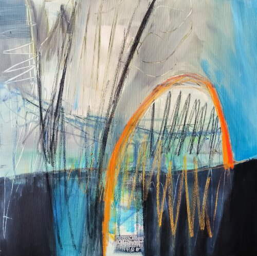 Bridge 1 - dittico by Thia Path, Painting for Sale on Singulart