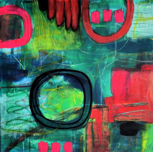 Nature's colors 2 - dittico by Thia Path, Painting for Sale on Singulart