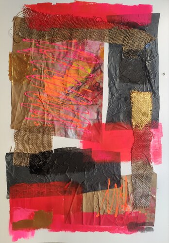 Red love 1 (dittico) by Thia Path, Painting for Sale on Singulart