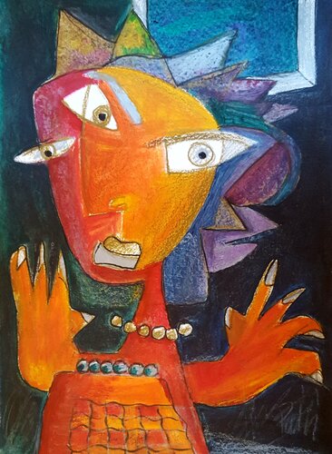 Madame Brera by Thia Path, Work on Paper for Sale on Singulart
