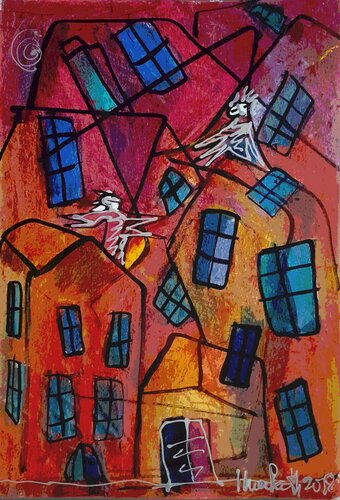 Tempesta di finestre by Thia Path, Work on Paper for Sale on Singulart