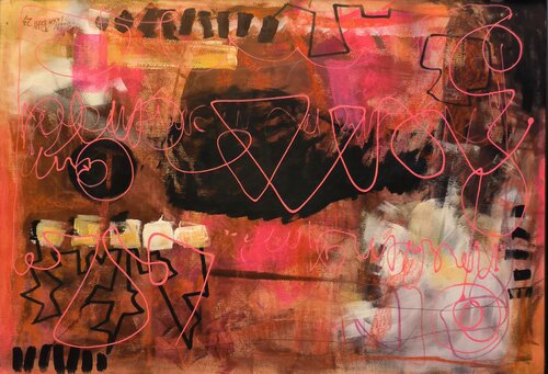 Scrittura segreta by Thia Path, Painting for Sale on Singulart