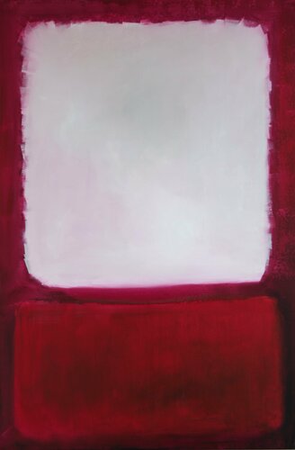 Bianco su rosso by Thia Path, Painting for Sale on Singulart