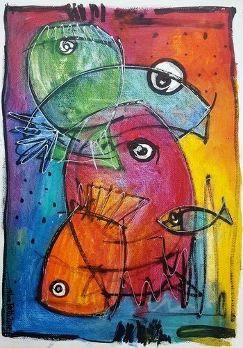 GLUP! by Thia Path, 종이 for Sale on Singulart