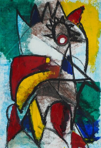 Uccello notturno 2 by Thia Path, Work on Paper for Sale on Singulart