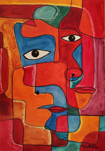 Pensieri - Thoughts by Thia Path, Work on Paper for Sale on Singulart