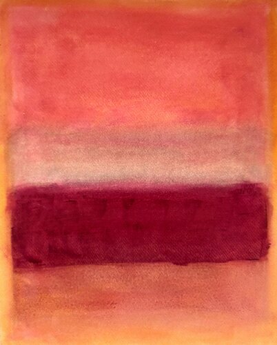 Magenta, rosso e bianco by Thia Path, Work on Paper for Sale on Singulart