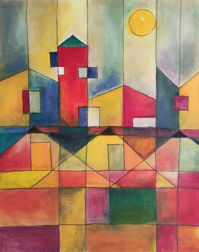 Giorno e notte by Thia Path, Work on Paper for Sale on Singulart