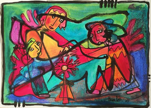 Eccomi qui!!! van Thia Path, Andere media te koop op Singulart