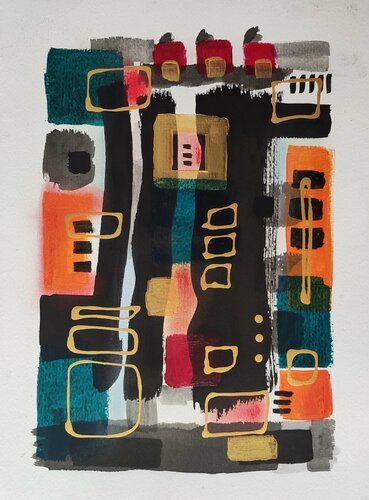 Notte luminosa van Thia Path, Werk op papier te koop op Singulart