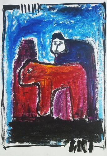 In cammino 1 by Thia Path, Other Media for Sale on Singulart