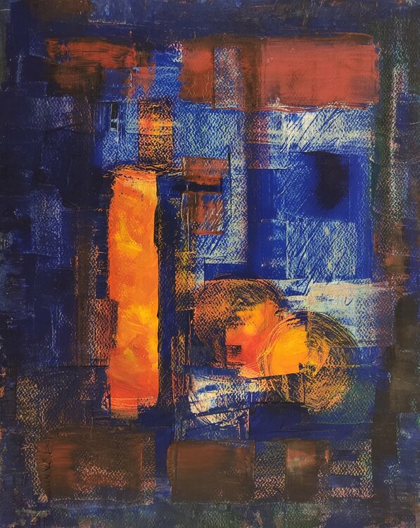 Natura morta blu Thia Path