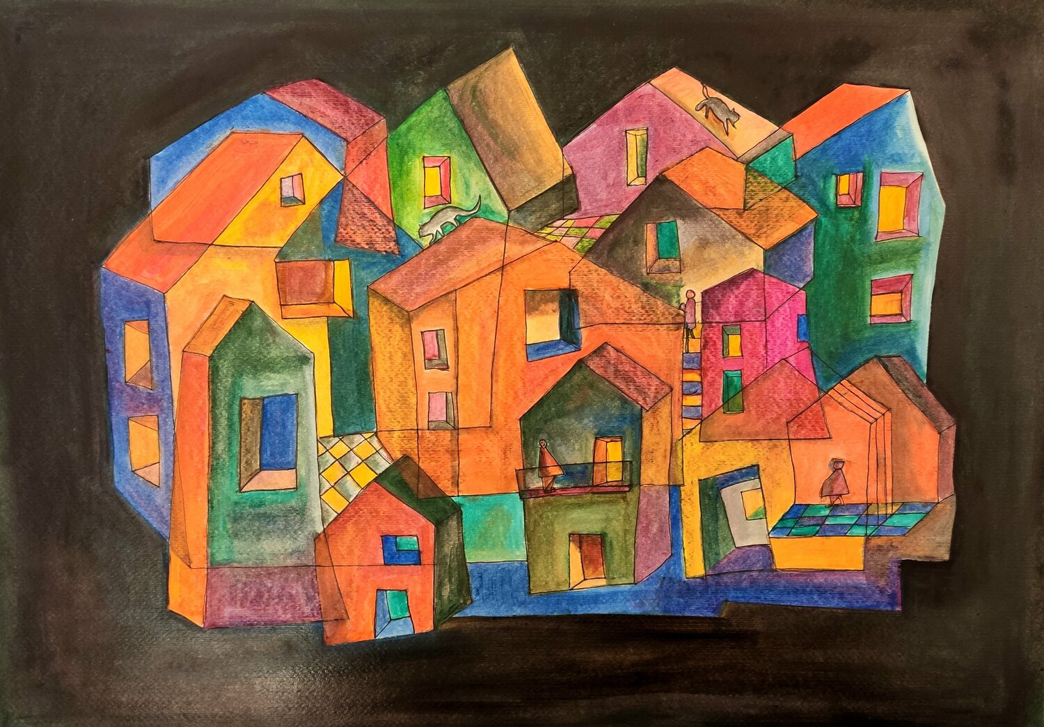 Deux chats Thia Path