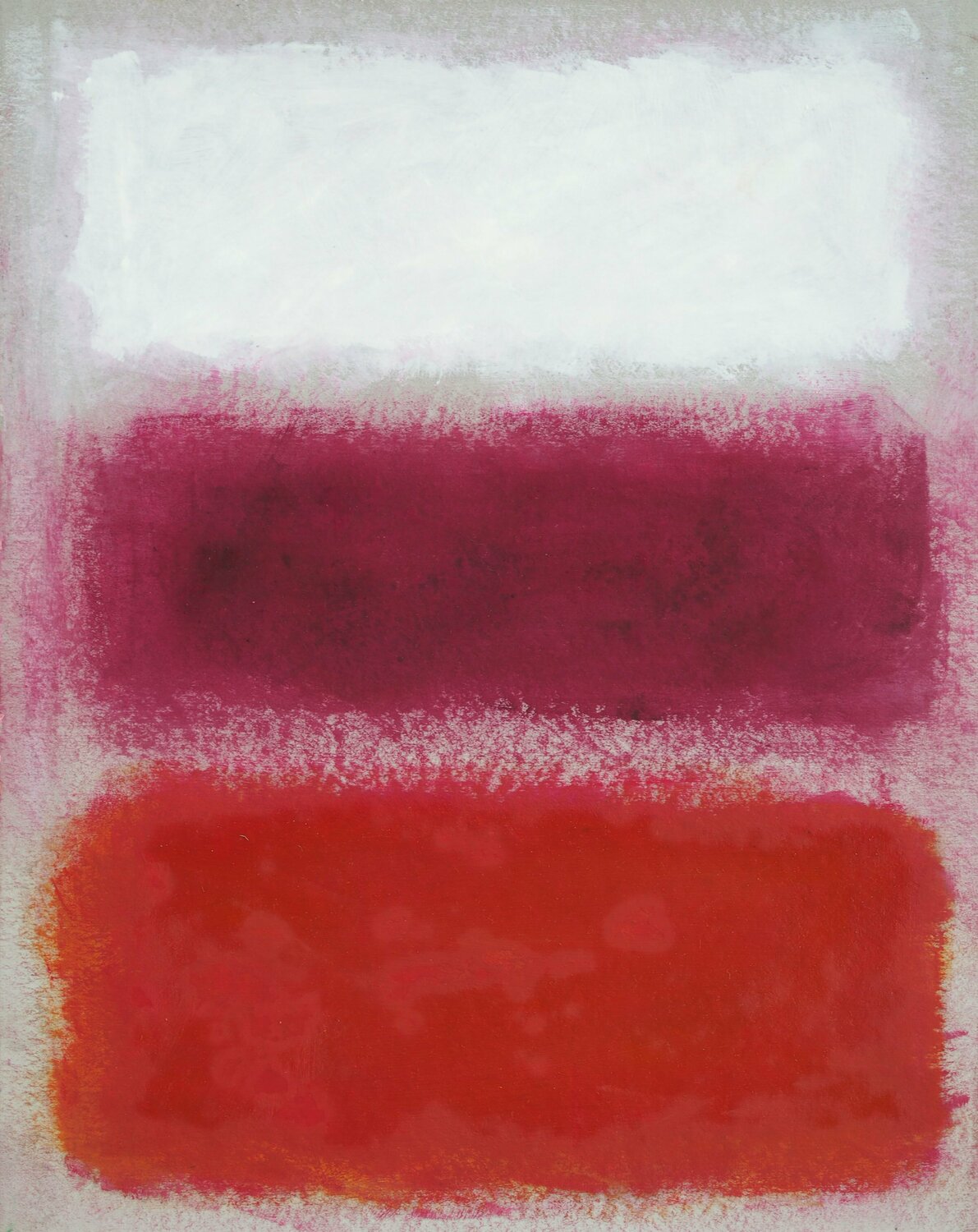 Rosso, viola e bianco su grigio Thia Path