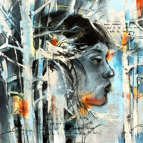 Mind & Nature de Sophia Rodionov, Pintura a la venta en Singulart