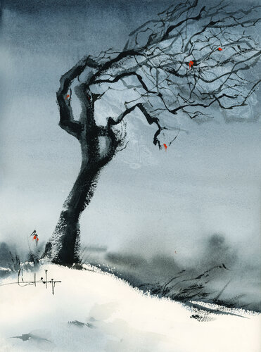Blown with a Wind de Sophia Rodionov, Pintura a la venta en Singulart
