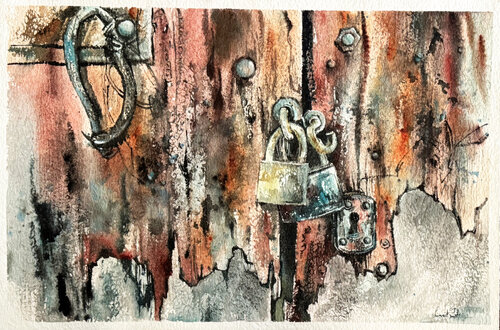 Rustic Life di Sophia Rodionov, Opera su carta in vendita su Singulart