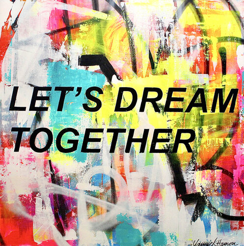 LET'S DREAM TOGETHER van Yannick Hamon, Schilderij te koop op Singulart