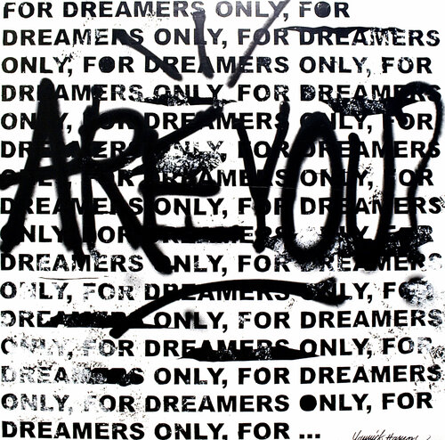 For Dreamers Only van Yannick Hamon, Schilderij te koop op Singulart