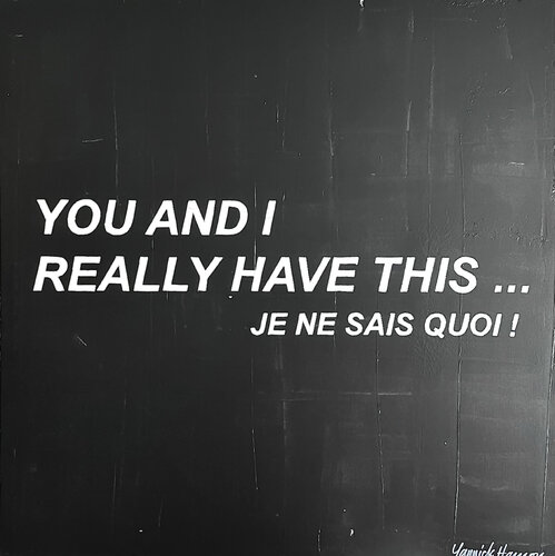 Je Ne Sais Quoi par Yannick Hamon, Peinture en vente sur Singulart