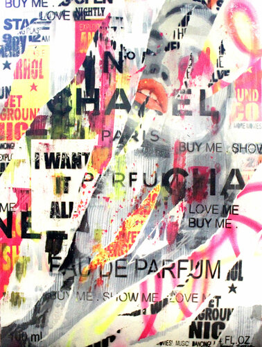 Buy Me, Show Me, Love Me par Yannick Hamon, Peinture en vente sur Singulart