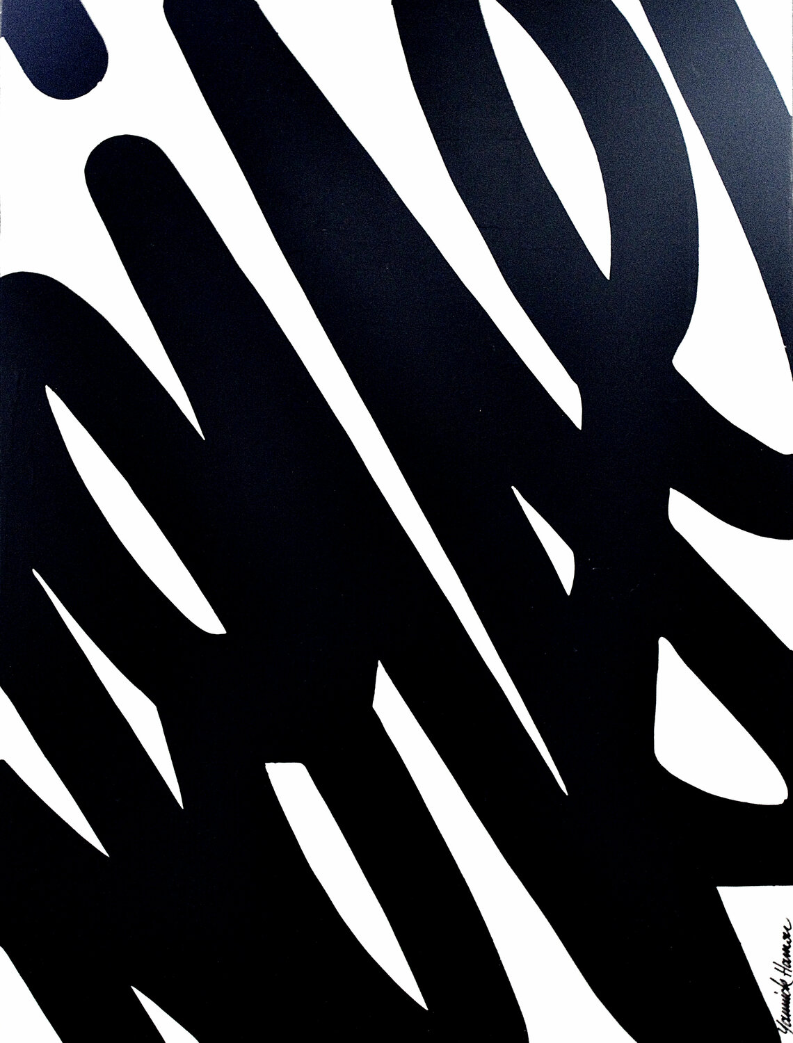 Noise-2 Yannick Hamon Original painting for sale